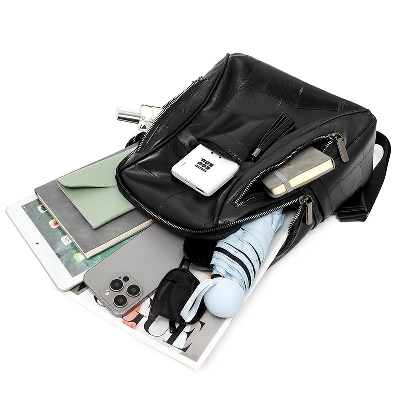 Women's Tassel Backpack Large Capacity Commuter Bag