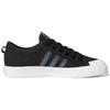 Adidas Originals Nizza Low Top Skate Shoes Women Sneakers Black Blue FX9004