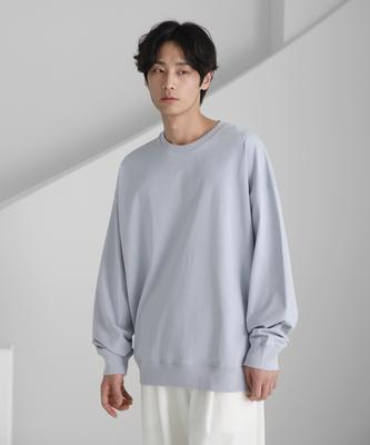 ALENS Swoon Oversized T-Shirt Sweatshirt (Pure Blue)