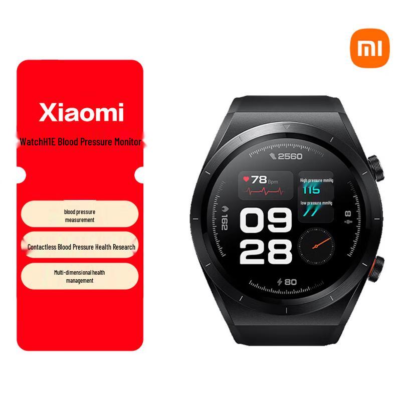 

Смарт-годинник Xiaomi Watch H1 E з монітором артеріального тиску (версія CN)