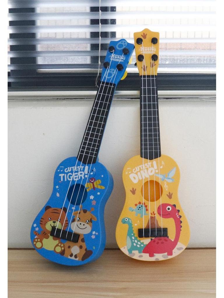 Child's Mini Toy Guitar - Playable Simulation Ukulele Instrument