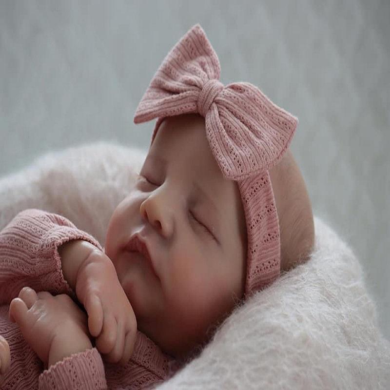 Kaufe Pinky Reborn 19Inch realistische Neugeborene Baby Puppe mit weichem Körper lebensechte