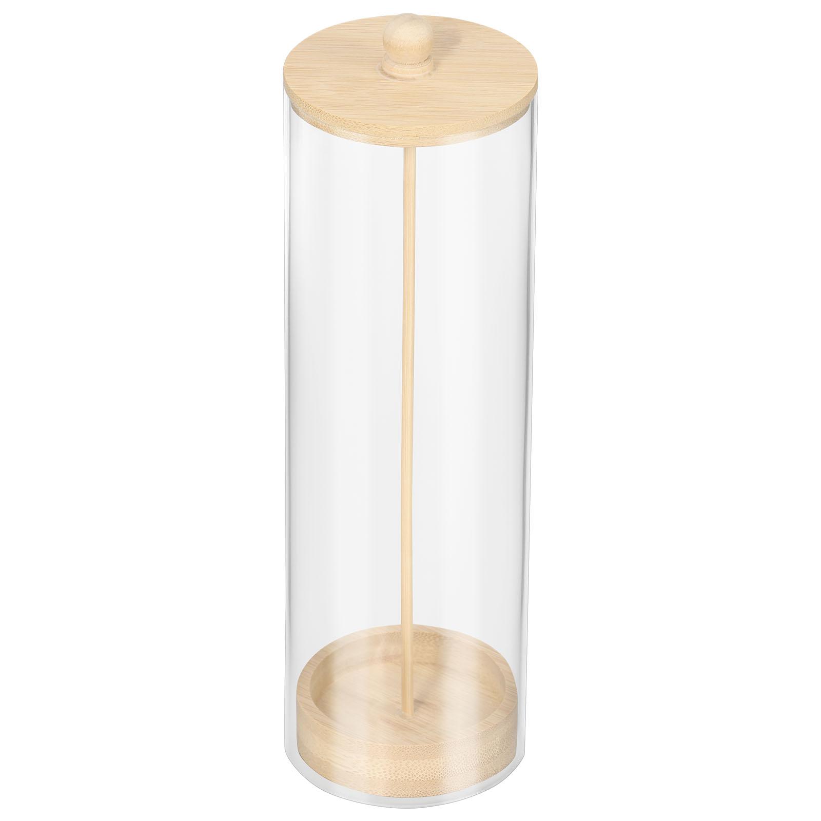 Диспенсер для соломинок стандартного размера, органайзер для соломинок, акриловый пластиковый диспенсер для соломинок для столешницы с крышкой чистый