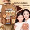 Capybara School Backpack and Watch Set