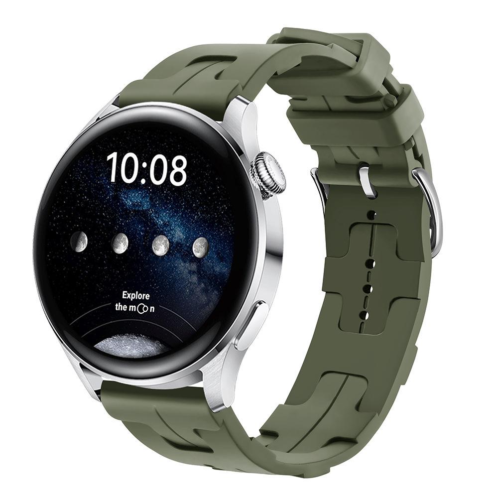 22mm 20mm Silicone Strap for Samsung Galaxy Watch Band 7 6 5 4 40/44mm 6Classic 43/47mm Bracelet for Huawei Watch GT5 Pro 46mm