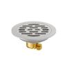 With Grid Grate Cover Shower Floor Drain  Bathroom Washing Machine Accessories