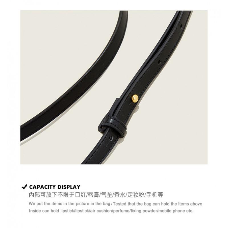 High-end Bag Women 2025 New Fashionable Mini Horseshoe Buckle Bucket Casual All-matching Single-shoulder Cross-body