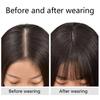 PAGEUP – frange synthétique 3D 25CM, cheveux invisibles sans couture, frange à Air, naturelle, Invisible, augmente le Volume des cheveux