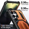For Samsung Galaxy S25 Ultra Magnetic Case Rotating Kickstand PC + TPU Shockproof Drop-proof Phone Cover