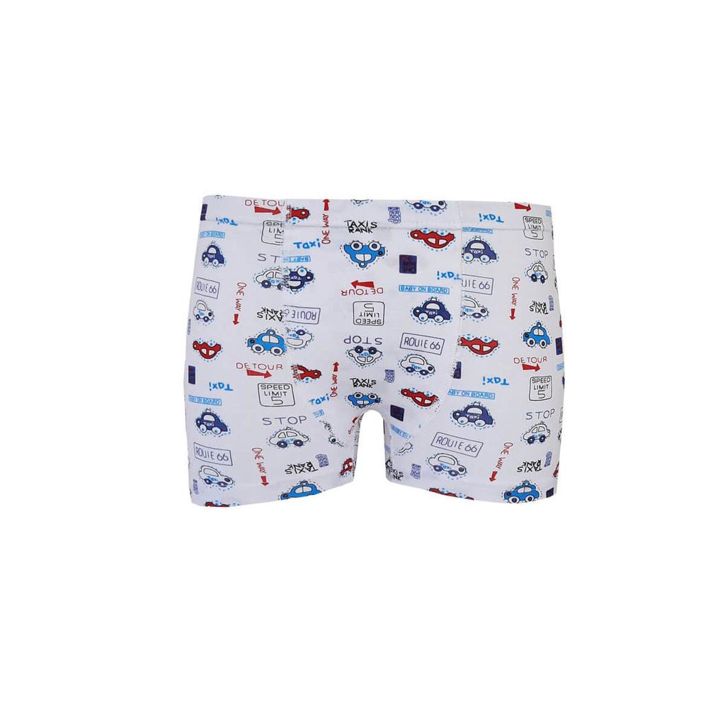 Tutku Pachet 6 Boxer colorat pentru băieți, cu model, bumbac imprimat, confortabil