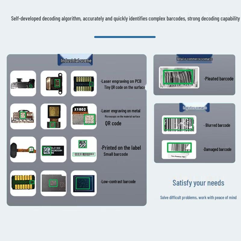 Seuic HS220C-HD Industrial Wireless Barcode Scanner