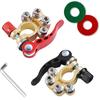 LIKENNY Terminal Connector Car Terminal 2 Pack Resistant Special Plating Finish