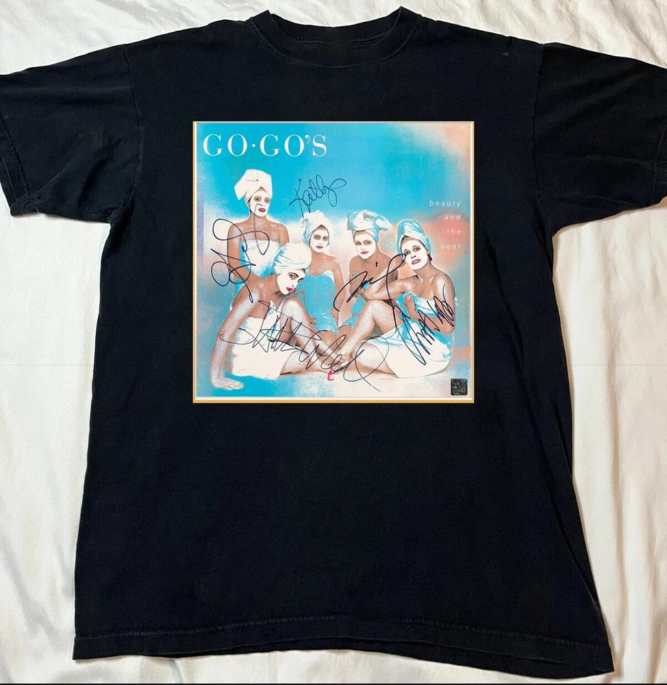 The Gogos Beauty And The Beat Black Cotton Shirt S5xl Cl430 S
