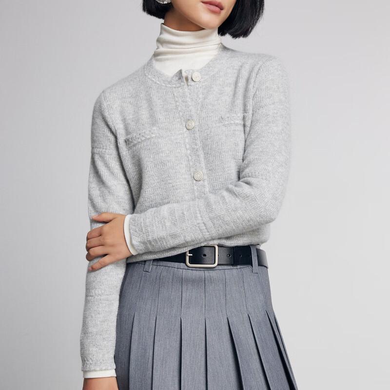 

PALUOPO Женский кардиган из 100% кашемира с жаккардовым узором XL 170/110