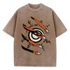 Naruto Girl T Shirt Summer American Retro Cotton Soft T Shirts Breathable Vigor T-Shirt O-Neck Tops
