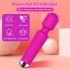 Handmassagegerät Wiederaufladbares Handmassagegerät für Tiefengewebe Nacken Rücken Vibrator Stab G-Punkt Klitoris Stimulation Sexspielzeug für Erwachsene für Brustwarzen