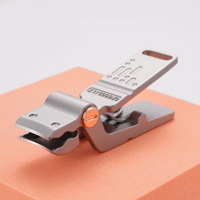 Crocodile-shaped Wide Jaw Nail Clippers Stainless Steel Manicure Cutter Anti-splash Thick Hard Toe Nails Scissors Pedicure Tools