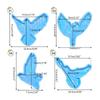 Shiny Glossy Silicone Eagle Holographic Molds Light Shadow Pendant Mold DIY Ornaments Jewelry Epoxy Crafting Mold
