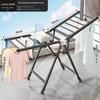 Wing-shaped Multi-purpose Folding Clothes Rack for Home, Bedroom, and Balcony 