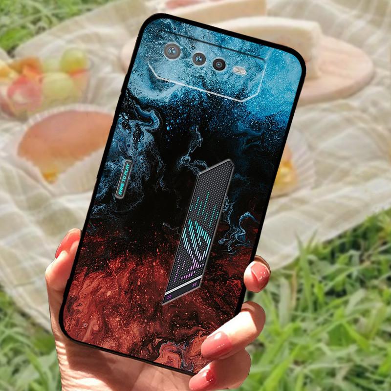 

Для Asus ROG Phone 6 Rog6 Чохол Мармуровий Розфарбований Силіконова Задня Кришка Ударостійкий Чохол для Телефону для Asus Rog Phone 6 Pro Phone6 Rog6 5G For ROG Phone 6