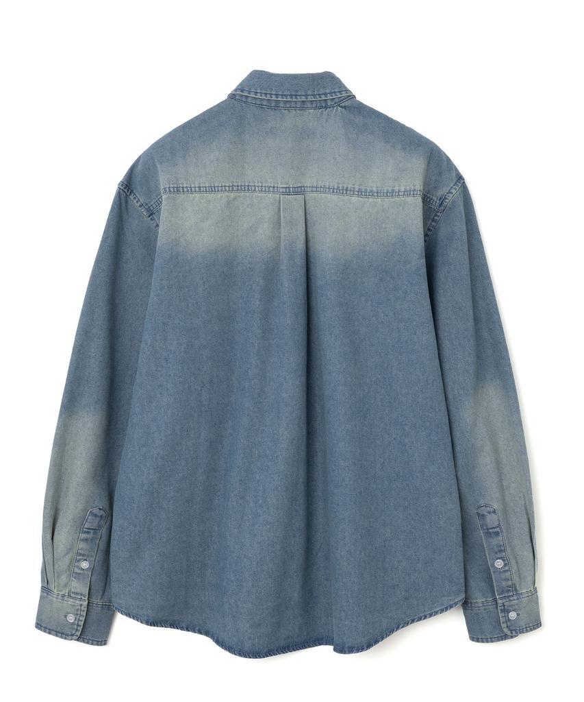 MILLO ARCHIVE Fading Denim Shirt [Fade Blue]
