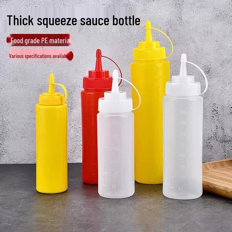Plastic Squeeze Sauce Bottles