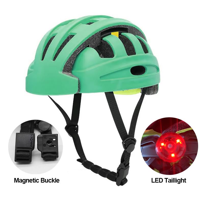 Ultraleichter faltbarer Helm für Männer Frauen City-Helm Radfahren Straße MTB Mountainbike Casco Ciclismo Fahrradhelm Ausrüstung