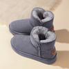 New Classic Mini Snow Boots. Combining Sheepskin Winter Fashionable and Casual Warm Boots