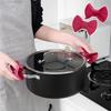 Kitchen Pot Clip Anti Scald Non-slip Handle Cover Creative Cooking Oven Glove Pot Clip Kitchen Gadgets Bow Shape Design Bowknot