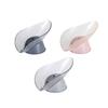 Storage Box Sucking Container Leaf-shaped Draining Organizer for Kitchen Bathroom