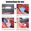 2 Pack Concentrated Cleaning Liquid, Washer Fluid, Concentrated Washer Fluid, Car Windshield Washer Tablet,