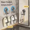 Suction Cup Shoe Rack Wall Mount No Drill Bathroom Storage Hanger Drying Rack for Toilet Living Room Multi Pack