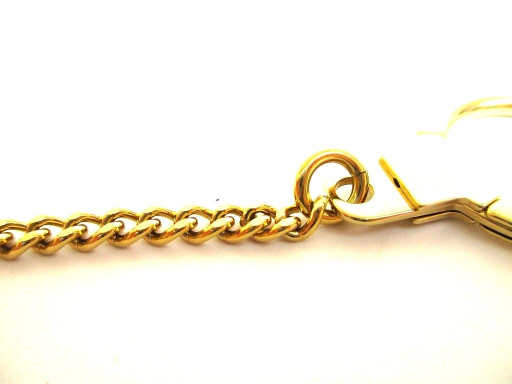 Authentic LOUIS VUITTON Gold Plated Wallet Chain Chaine Anneau Cle #b020  Seller Refurbished