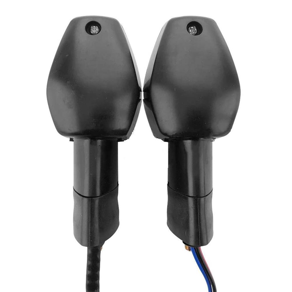 1 Pair Motorcycle Turn Signal Lights Indicator Turn Signal Indicator Lamp Fit for Honda VTR1000F Superhawk 1000 1997-2005 (Smoke)