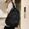 Schoolbag backpack new schoolbag for female junior high school students simple and versatile printed bear niche design college student computer 