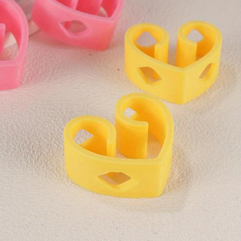Heart-Shaped Reusable Chopsticks Helper For Adults Kids Chopstick Training Aid Non-Slip Chopstick Hinges Connector
