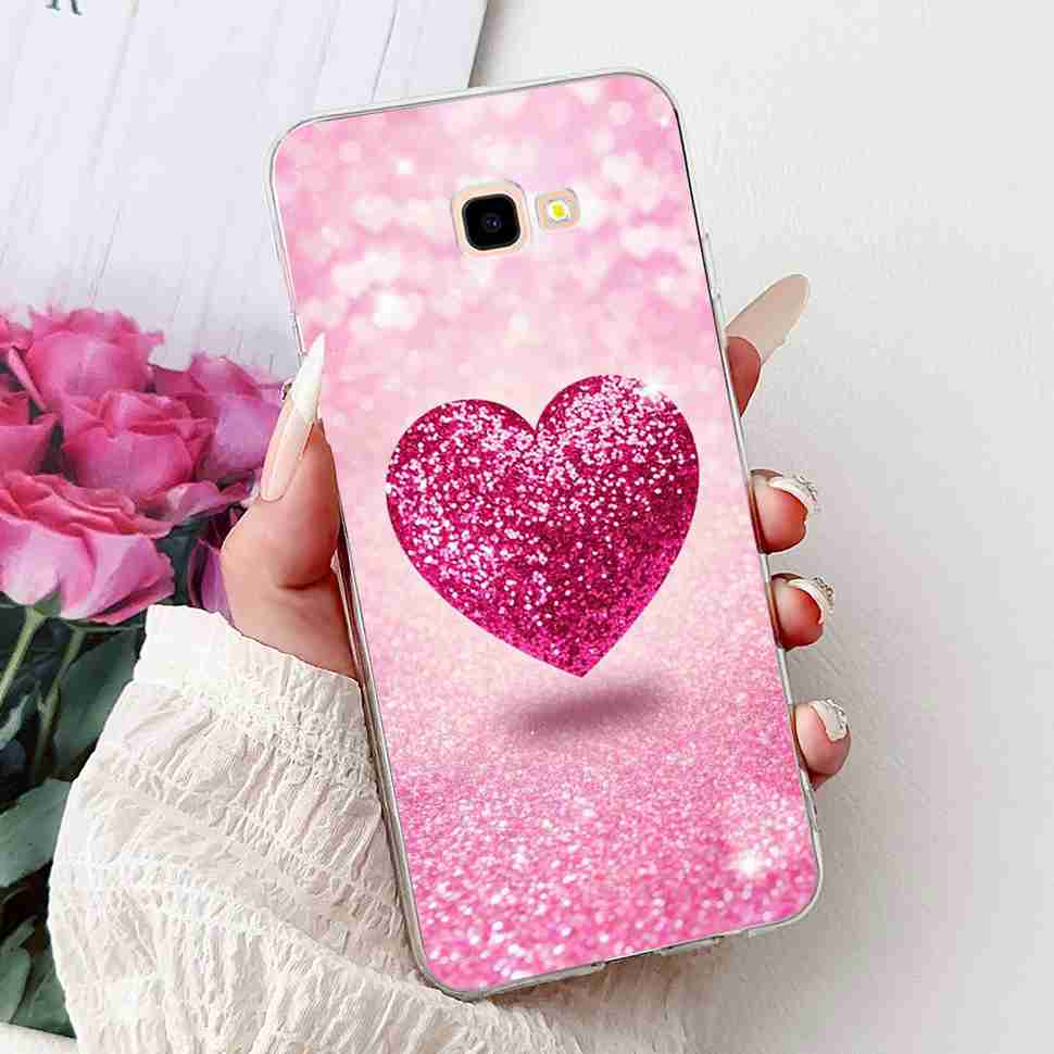 For Samsung Galaxy J4+ SM-J415F Case Luxury Butterfly Flowers Soft Silicone TPU Cover For Samsung J4+ J4 Plus Phone Shell Capa