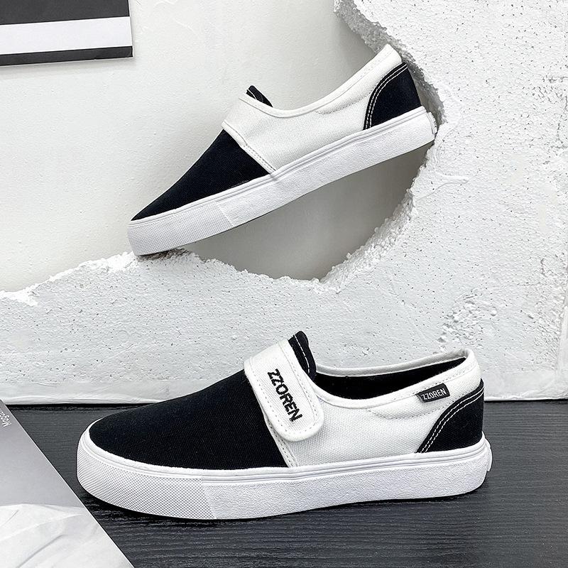 Мужские туфли с низкой посадкой на липучке — фото 4