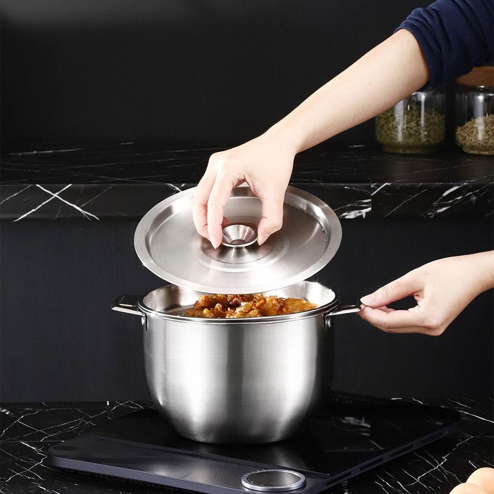 3L Oil Filter Pot Large Capacity Grease Container Stainless Steel Oil Can  Kitchen Tool