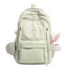 Schoolbag simple niche striped student schoolbag women's 1011 new high-value large-capacity lightweight travel backpack