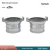 Aluminum Alloy Two-Jaw Quick Connector for Firefighting Water Hose (No Male/Female, Compatible with Soft Hose and Live Connector)