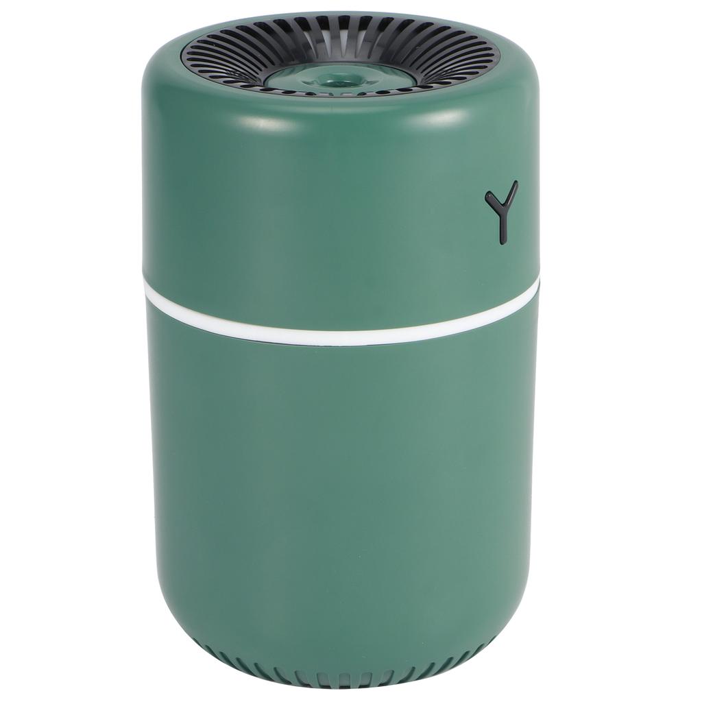 260ml Mini Desktop USB Rechargeable Humidifier with Colorful Ambient Light for Home UseGreen