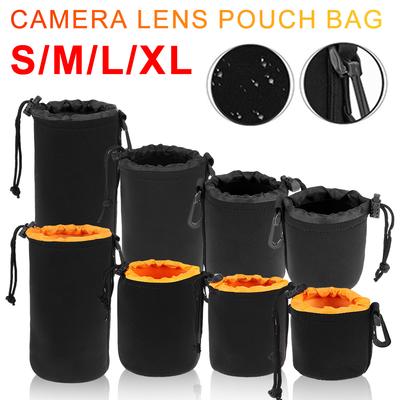 Kameraobjektivbeutel Tasche Weiches Neopren Wasserdicht DSLR Kameraobjektiv Schutzbeutel Für Canon Sony Die Meisten Digitalen Spiegelreflexkameras