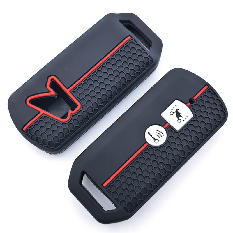 Silicone Holder Keychain Key Cover Key Case For Honda Sh 125 Forza 350 250 750 Adv 150 X-Adv Sh150I Sh300 150 Pcx 125 -