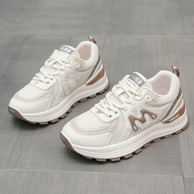 

Sports and leisure shoes women s spring and summer 2025 new mesh Forrest Gump shoes casual soft sole lightweight dad shoes women 41