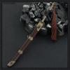 Chinese Sword Model Craft Toy, [Seedling Knife ], 22 cm (8.66 inches), Zinc Alloy, Metal Blade, Not Sharp, with Scabbard