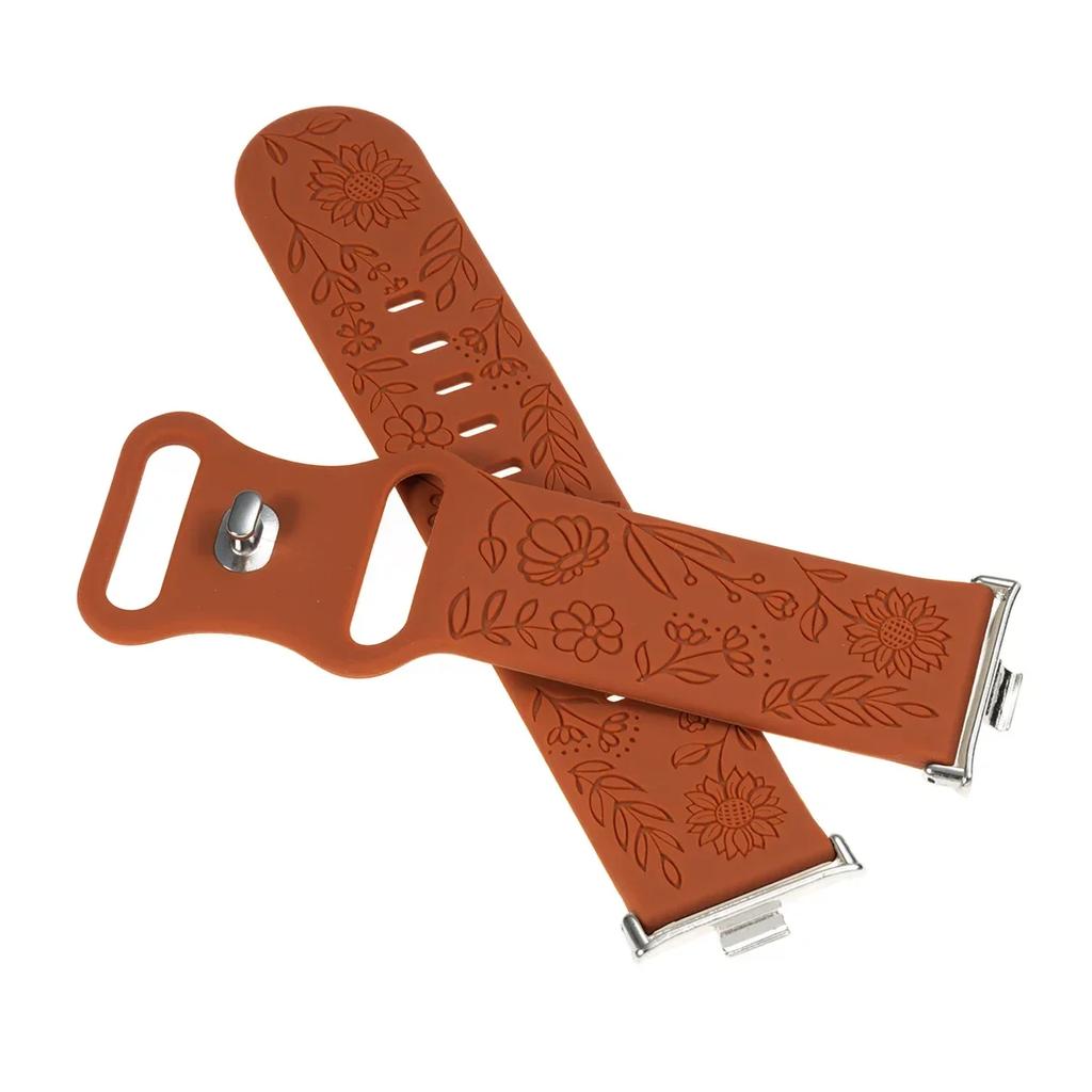 New Carving Strap for Redmi Watch 4 Magnetic Silicone Band for Xiaomi Mi Band 8 Pro 9 Pro Smartwatch Bracelet Accessories Correa