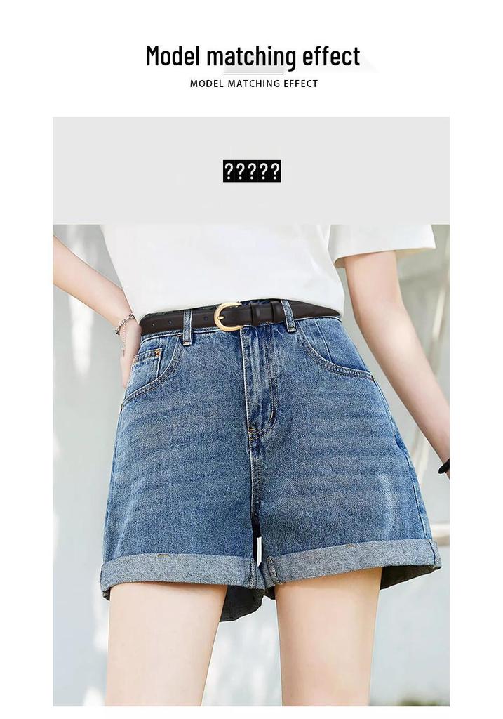 Women's Versatile Genuine Leather Pin Buckle Belt - High-End, Fashionable, and Simple Design