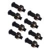 Carbon Steel Forged and Hardened Lug Nut and Stud Set 8PCS 6564669 6709170 for Bobcat Skid Steer 500-883 Series