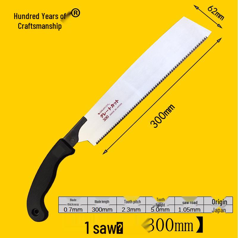 Japanese Fine-Toothed Hand Saw for Woodworking and Bamboo